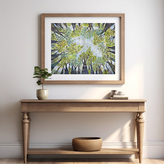 "Believing is Seeing" Framed Print