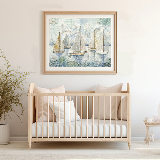 "Calm" Framed Print
