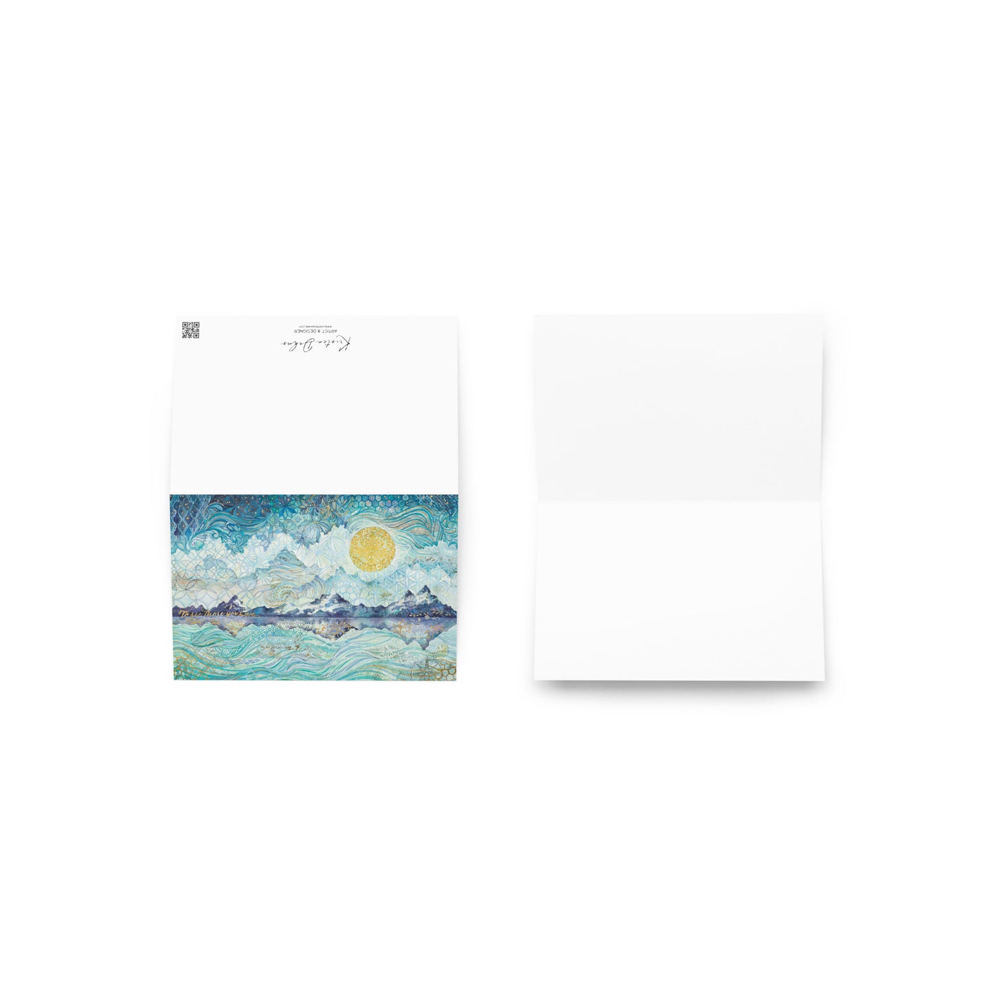 "Reflection" Greeting Card
