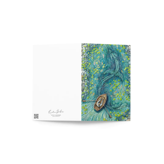 "Whisper" Greeting card