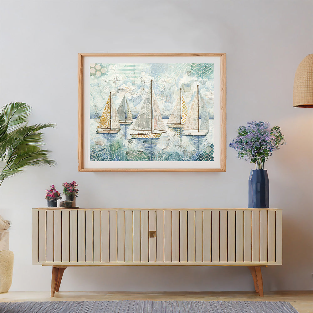 "Calm" Framed Print