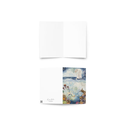 "Mermaid" Greeting Card