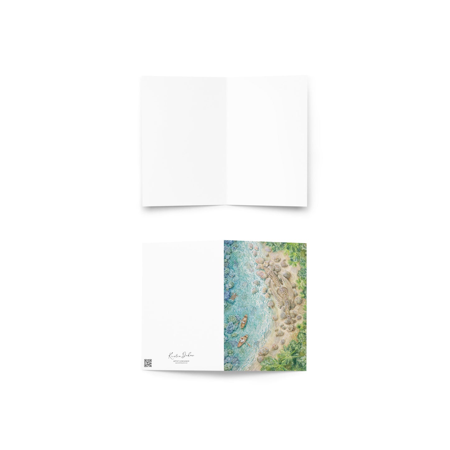 "Shadow" Greeting Card