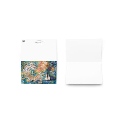"Dreaming at Sea" Greeting Card