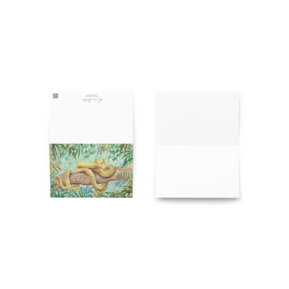 "Viper" Greeting Card