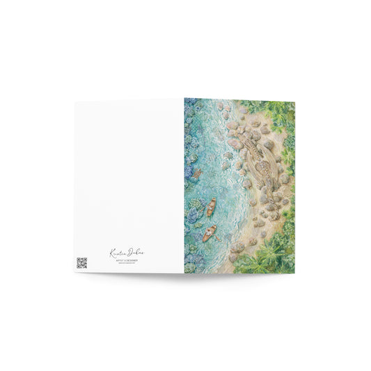 "Shadow" Greeting Card