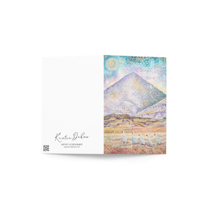 "Swan" Greeting Card