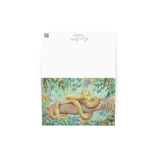 "Viper" Greeting Card