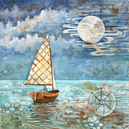 "Lost in Thought" original art