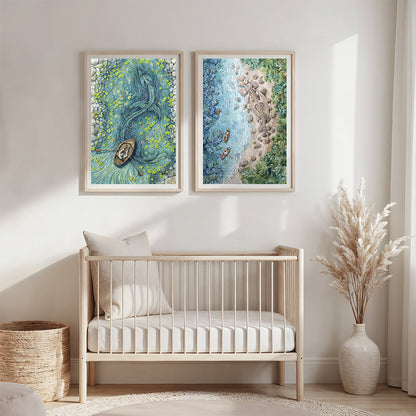 "Shadow" Framed Print