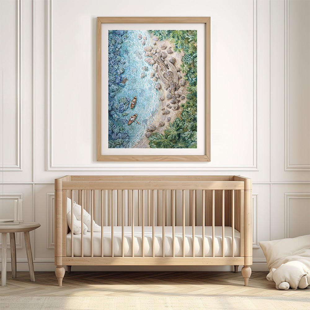 "Shadow" Framed Print