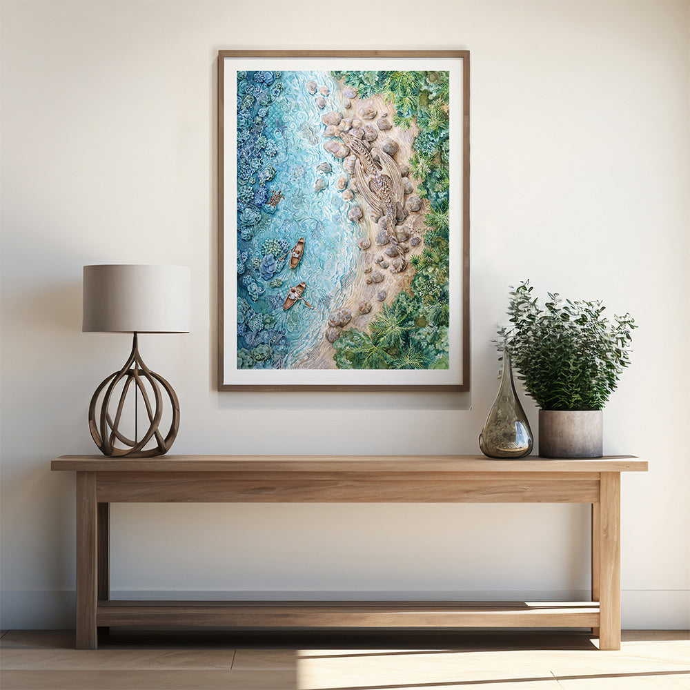"Shadow" Framed Print