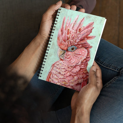 "Pink Cockatoo" Notebook