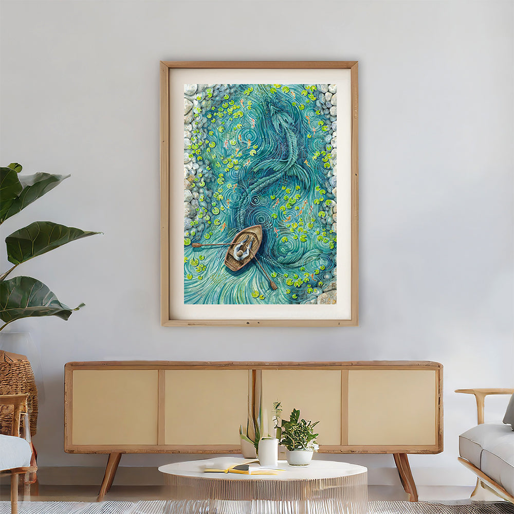 "Whisper" Framed Print
